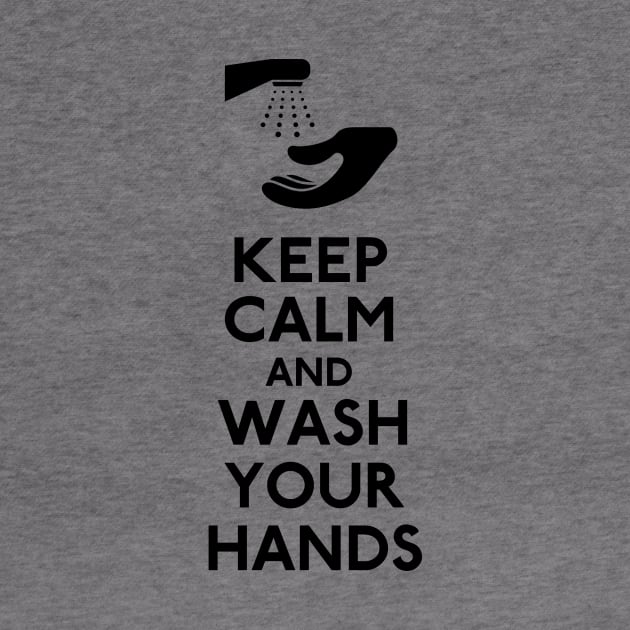 Keep Calm and Wash Your Hands Coronavirus by CafePretzel